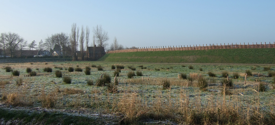 The Ring Fortress at Burgh in the province of Zeeland in Holland