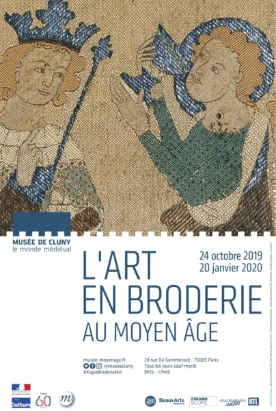 Poster l'art en broderie