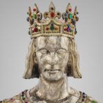Bust of Saint Louis by Violet le Duc 19th century © Louvre