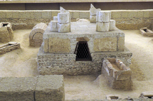 Mausoleum and cemetery at Viminacium- Soruce: Wikipedia