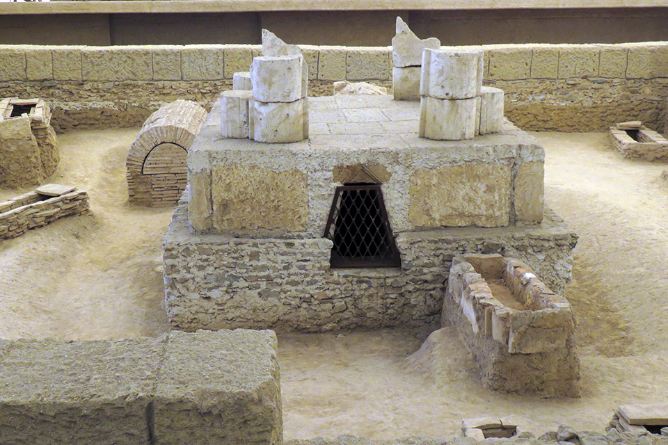 Mausoleum and cemetery at Viminacium- Soruce: Wikipedia