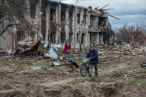 The village of Novoselivka near Chernihiv © Oleksandr Ratushniak/UNDP Ukraine/Flickr. CCBYSA