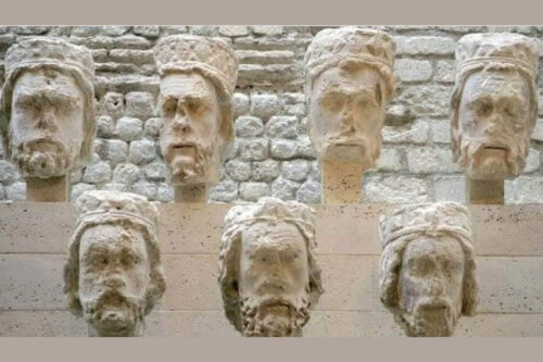 Gallery of Kings'heads. © Musee de Cluny