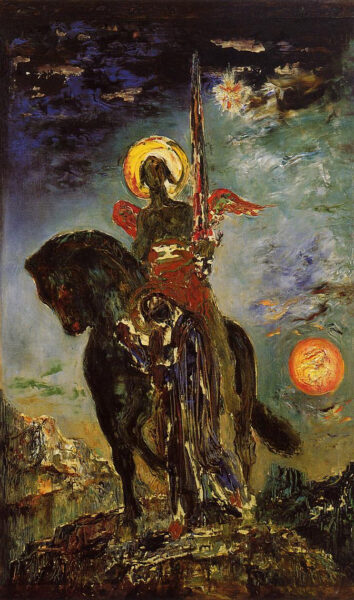 The Angel of Death by Gustave Moreau c. 1890. Source: Wikipedia
