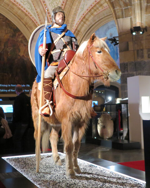 Carolingian Warrior. Aachen. Source: Wikipedia