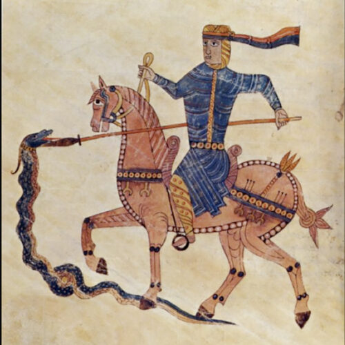 Girona Beatus. Islamic Warrior. Source Wikipedia