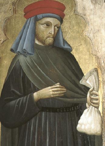 The Good Man (St. Homobono) of Cremona or Homobon Tucenghi † 1197, was a tailor and merchant in Cremona. Source: Wikipedia