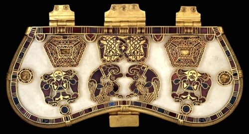 Purse from Sutton Hoo © Trustees of the British Museum PD.