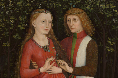 Bridal Couple. Germany ca. 1470. Cleveland Art Museum PD