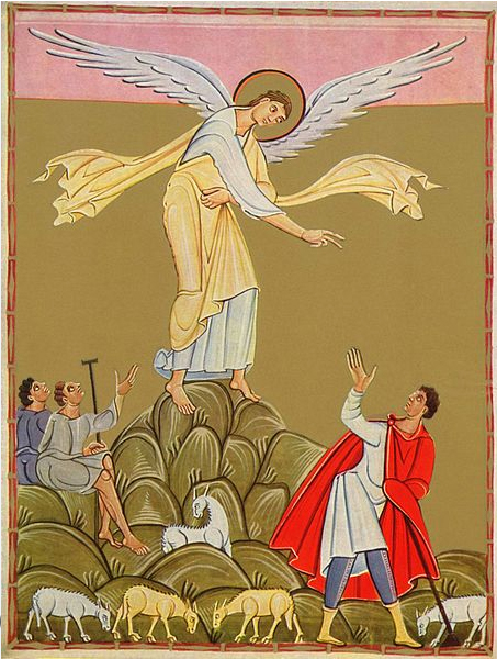 Master of Reichenau: Book of Perikopes, Henry II. c. 1007-1012 Source: Wikimedia 