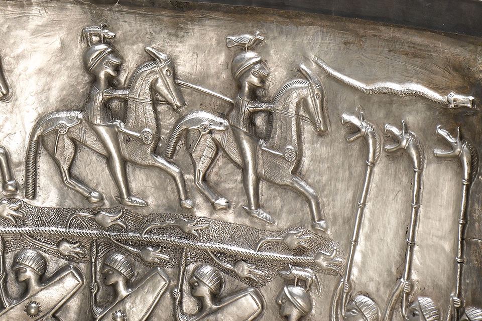 Marbod riding at the Gundestrup Kettle © NationalMuseum in Copenhagen/CCBYSA