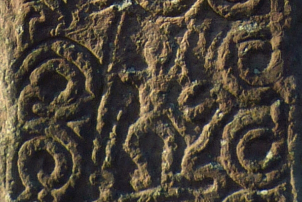 Detail. Maen Achwyfan. Source: Wikipedia/Andrew