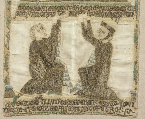 Orfroi de Manassès et Ermengarde, Cl. 2158 (détail) 