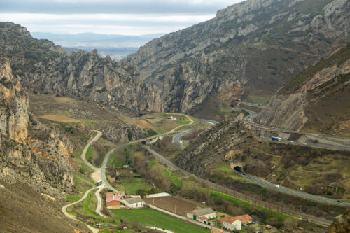Pancorbo.One of the locations especially noted in the report from 947. Note the vineyard in the background. © Pintxoman/Dreamstime 303853394