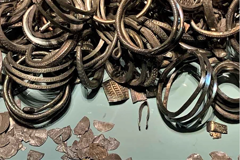 Viking silver Hoard from Gotland © Fornsalen/Gotland