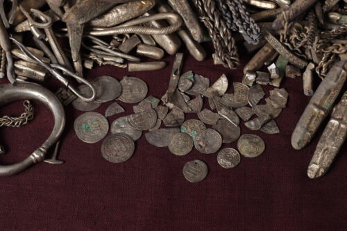 Viking silver hoard rebild 2026 © NJM