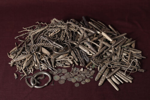 Viking silver Hoard 10th century Rebild © Nørrejydske Museer