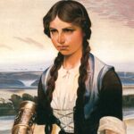 Harald Slott-Møller: Pigen der finder Guldhornet. © Frederikborg Slot