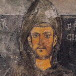 Portrait from Subiaco of St Francis. 1228 Source: Wikipedia