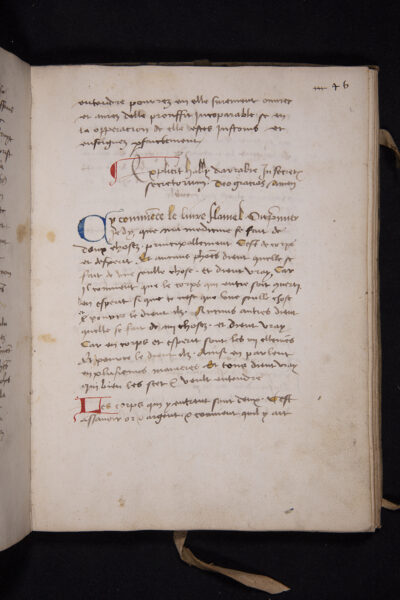 Le Livre Flamel. Ca. 1500Manuscript from Bologne. © Bologne University Library, ms. 699, p. 46r