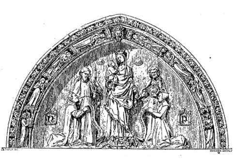 Northern Portal of Saint.Jaique-de Boucherie. Source; Wikipedia