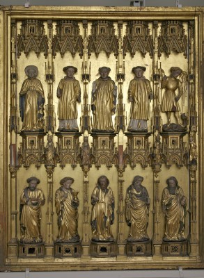 Inner side of wing. Feast day version. From the Golden Panel © Landesmuseum Hannover 