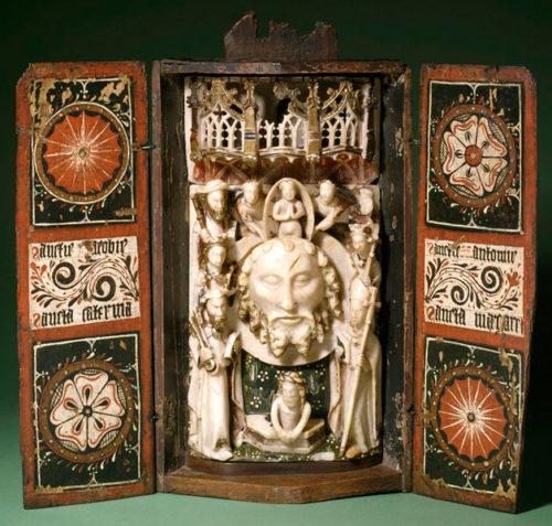 St. John the Bapist in Alabaster. Glasgow Museum. Source Pinterest