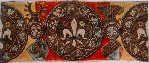Altar cloth band © Linköping Castle Museum