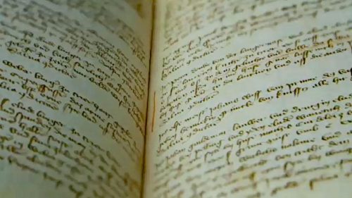 The manuscript with the register from Trier 1347 - 1405. From: Universitäts- und Landesbibliothek Bonn, Hs. S 1571