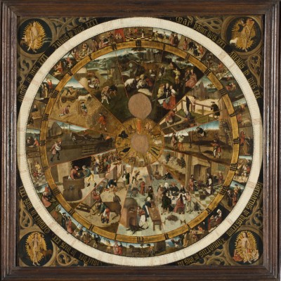 Anonymous, Calendar Dial ca 1500  Leuven M-Museum  inv  No S 4 O