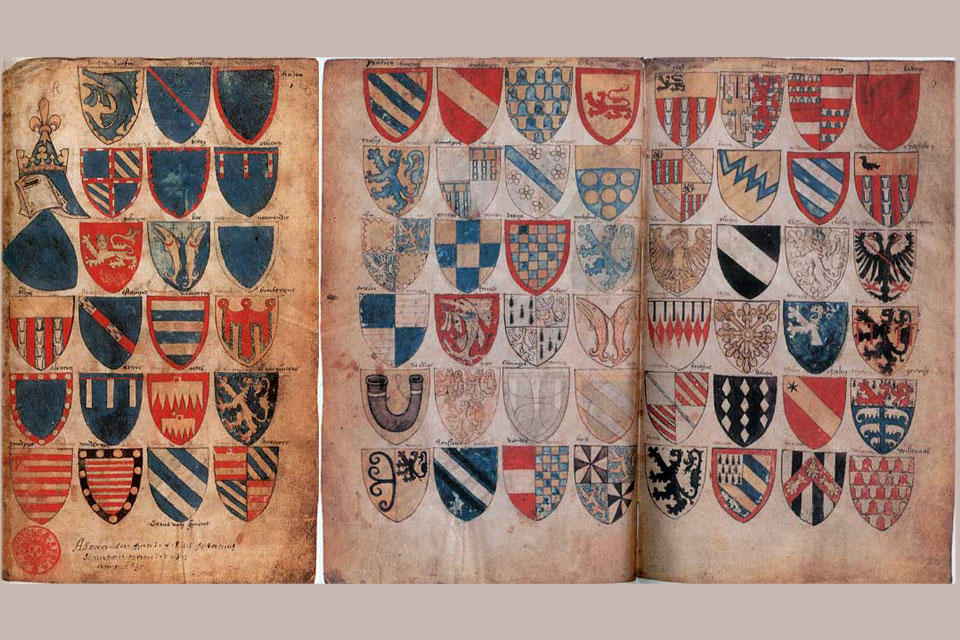 Au sieur de Bellenville, roi d'armes en Artois. BnF, MF 5230