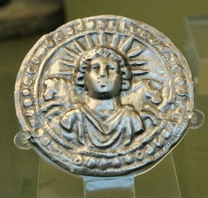 Sol Invictus on a Leaf Disk