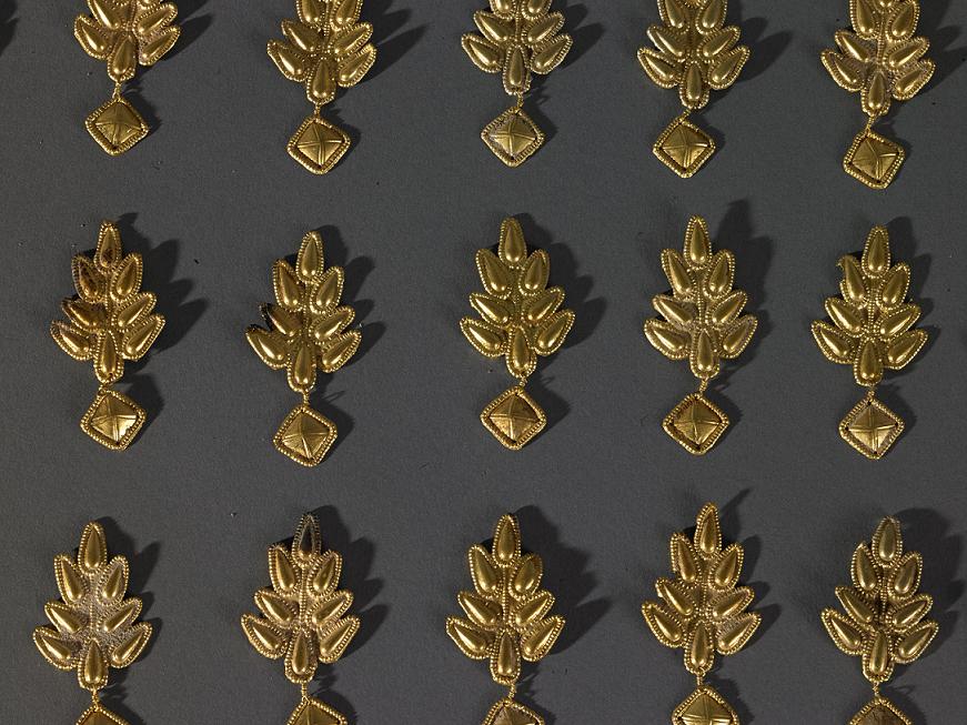 Gold applications for a Roman Tunic ca 400 AD