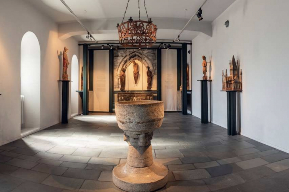 Interior from the exhibition in Bergen© Bergen University