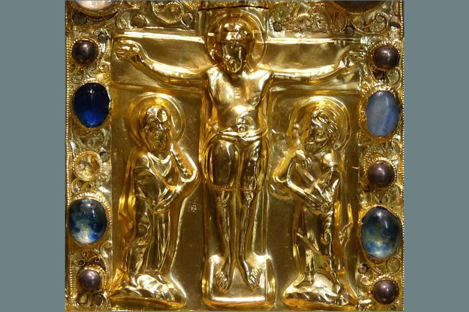 Borghorster reliquary Cross - detail.© Borghorst Church
