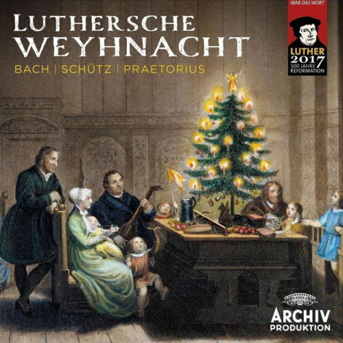 Luthersche-Weyhnacht. Cover of CD 2016