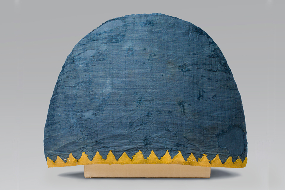 Cap from Candidus reliquary © St. Maurice d'Agaune