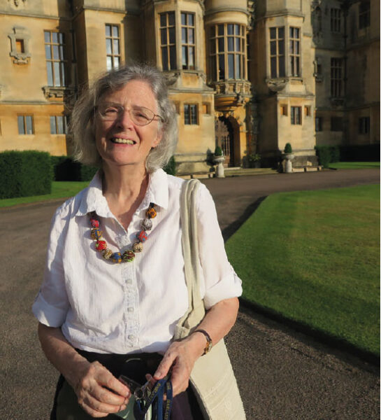 Caroline Barron at the 2019 Harlaxton Medieval Symposium © Catherine Rendon