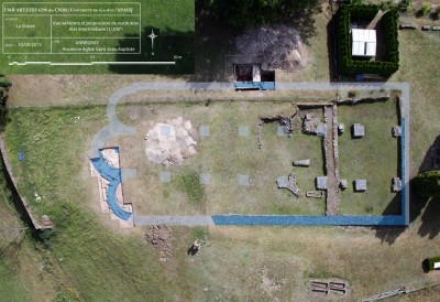 Annegray from the air. Source: ArTeHis and Sébastian Bully