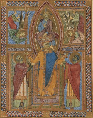 Coronation of Henry II Bamberg Sacramentary