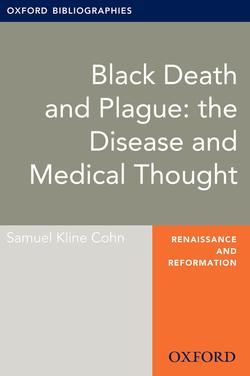 Cover Black death and Plague: the disease and Medical Thought