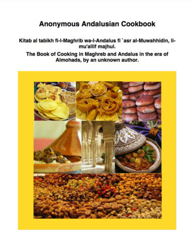 Cover of anonymous Andalusian cookbook