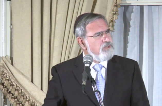Jonathan Sacks spoke about Creative Minorities at the Erasmus lecture 2013