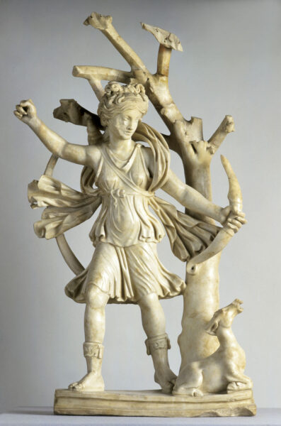 Diana, Goddess of Hunting. From the Villa Petit-Corbin. © Musée de Aquitaine, Bordeaux. 