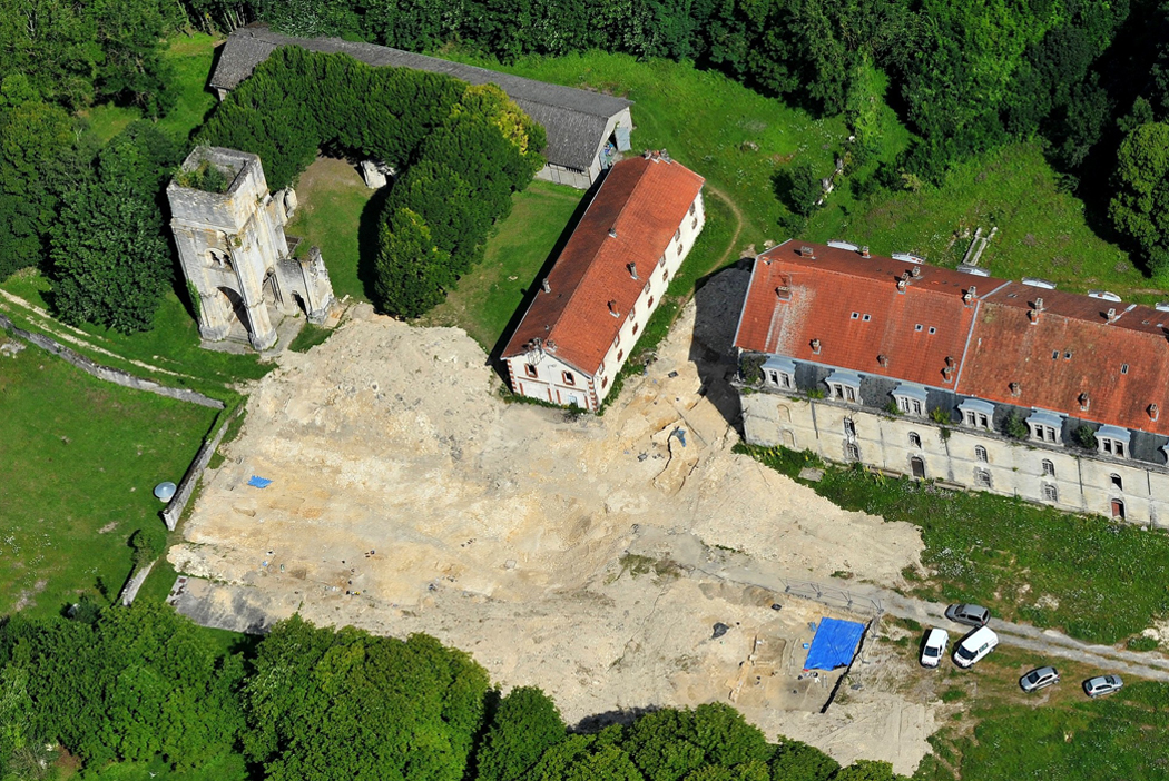 Excavations at Saint-Vanne © Mairie de Verdun © Jean-Marie Perraux