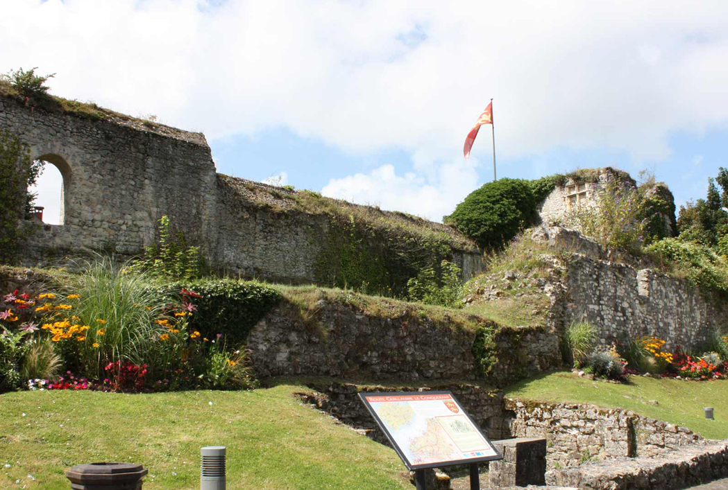Fecamp remains of Norman Castle Source - Fécamp Tourisme