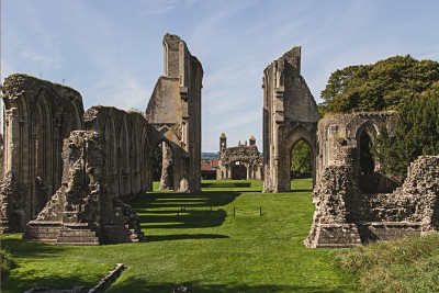 Glastonbury Abbey source Pinterest