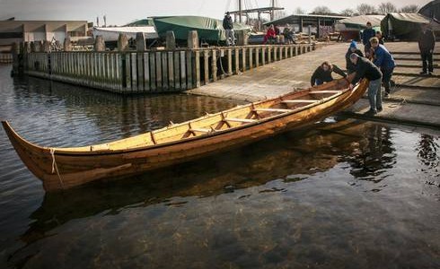 Gokstad Boat Launched © The Viking Ship Museum in Roskilde