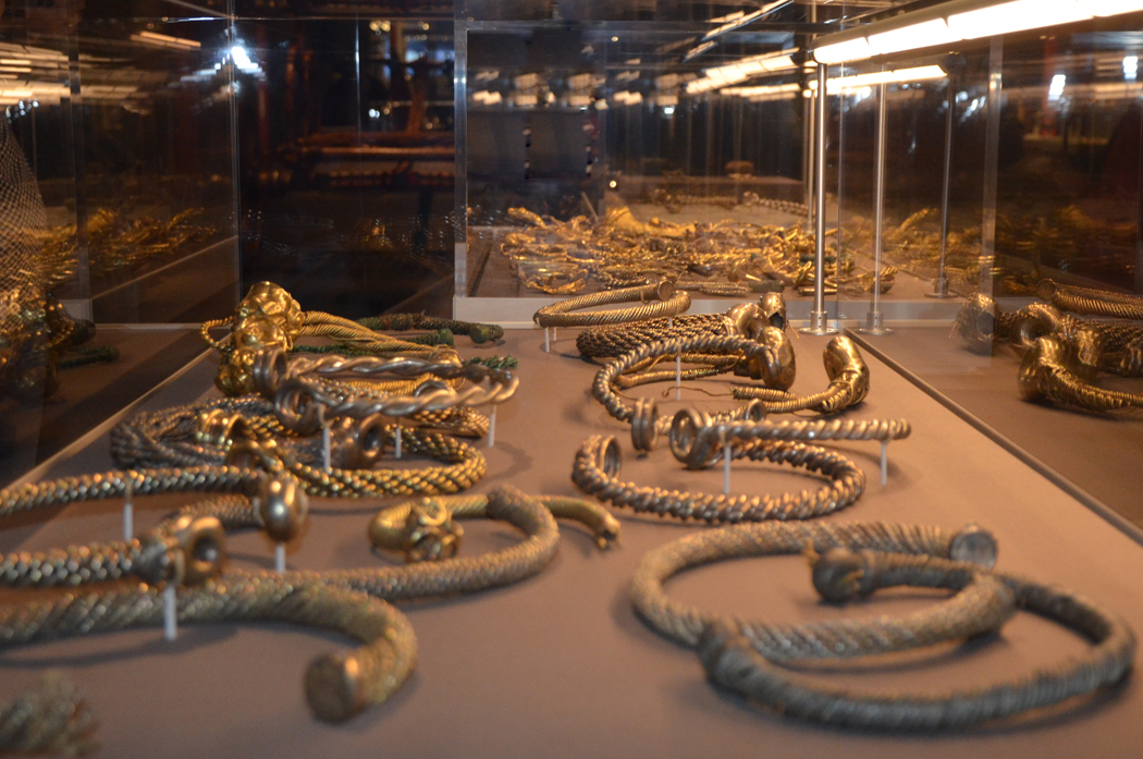 Golden Celtic Torcs Galore © Medievalhistories