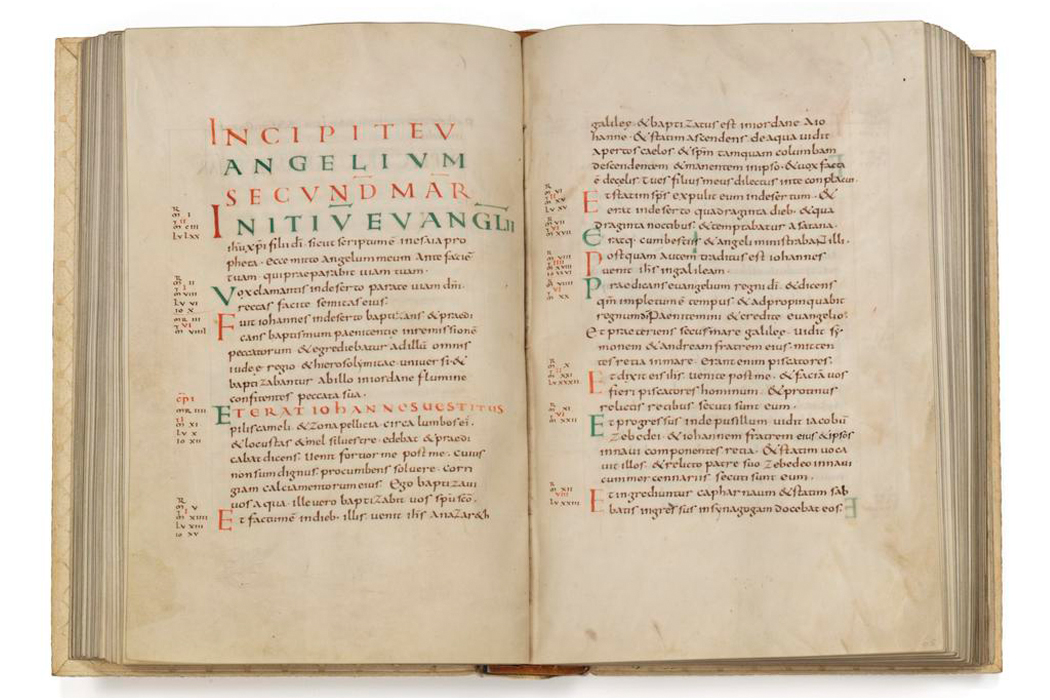 Gospels of Theutberga for sale at Christies - Medieval Histories Gospels of Theutberga for sale at Christies - Medieval Histories